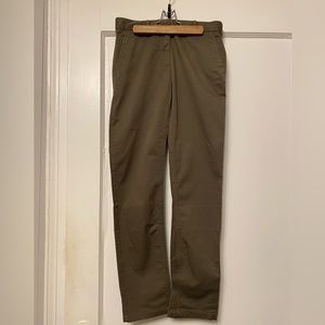 Gap khakis 00 olive color
